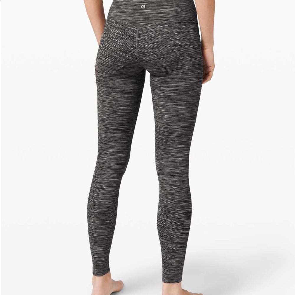 Lululemon Align 25” WAFS Dark Carbon Ice Grey
